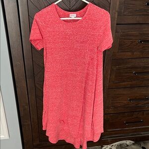 LuLaRoe Heathered Red Top